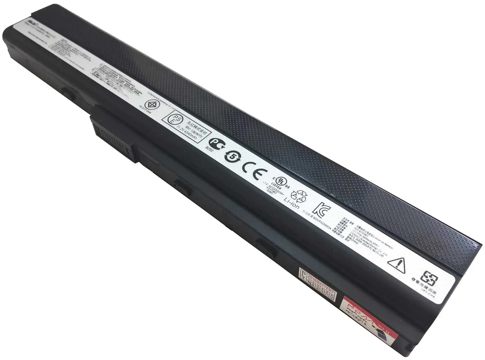 باتری لپ تاپ ASUS K52 / K52F / K52J / K52JC / K52JT / K52JK / K52D / K52N — تصویر ۲