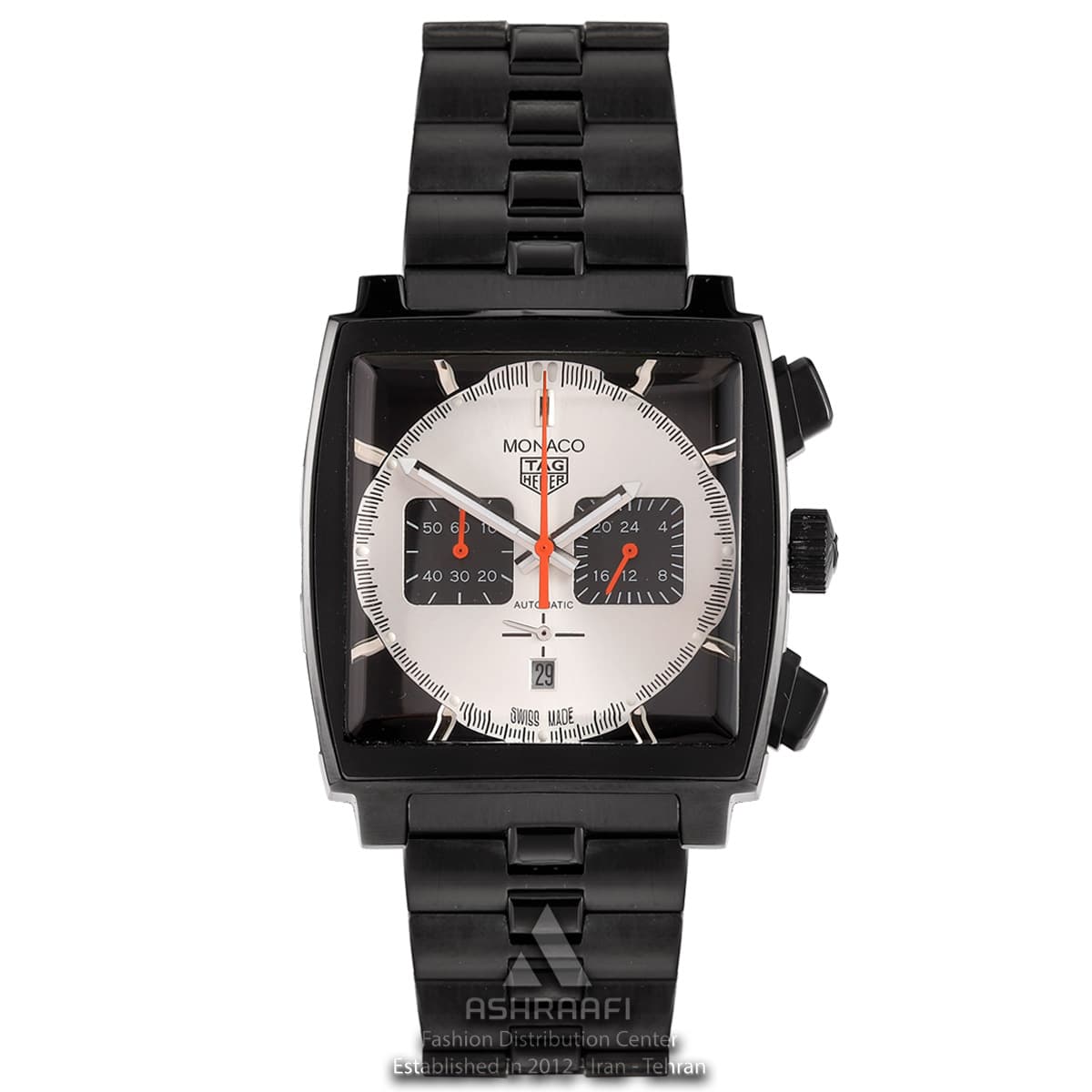 ساعت تگ هویر موناکو مشکی Tag Heuer Monaco Gulf 169SK