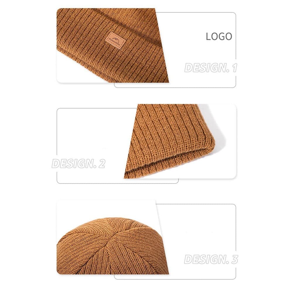 کلاه پشمی نیچرهایک مدل Wool Flanging Knitted — تصویر ۵