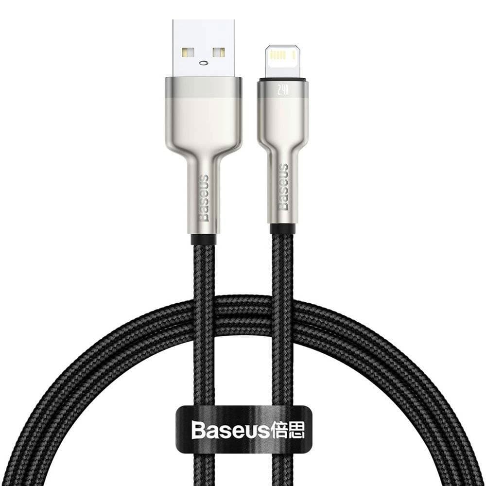کابل لایتنینگ باسئوس Baseus CALJK-01 Lightning Metal DATA Cable