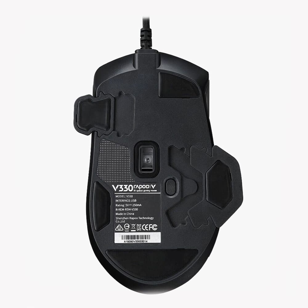 ماوس اپتیکال گیمینگ رپو Rapoo V330 RGB Optical Gaming Mouse — تصویر ۲