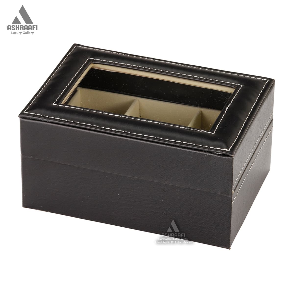 جعبه ساعت چرمی 3تایی Box Watches 3-K — تصویر ۳