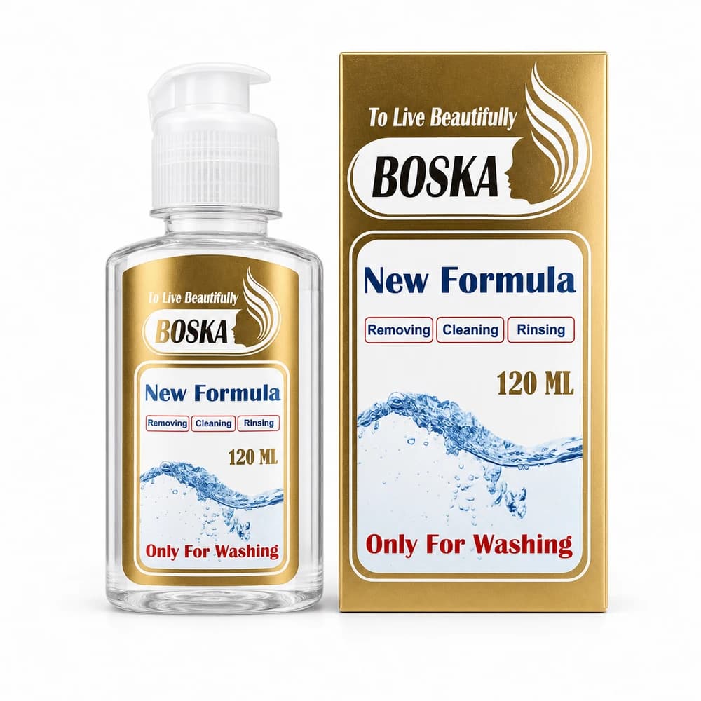 مایع شستشوی لنز بوسکا حجم 120 میلی لیتر Boska