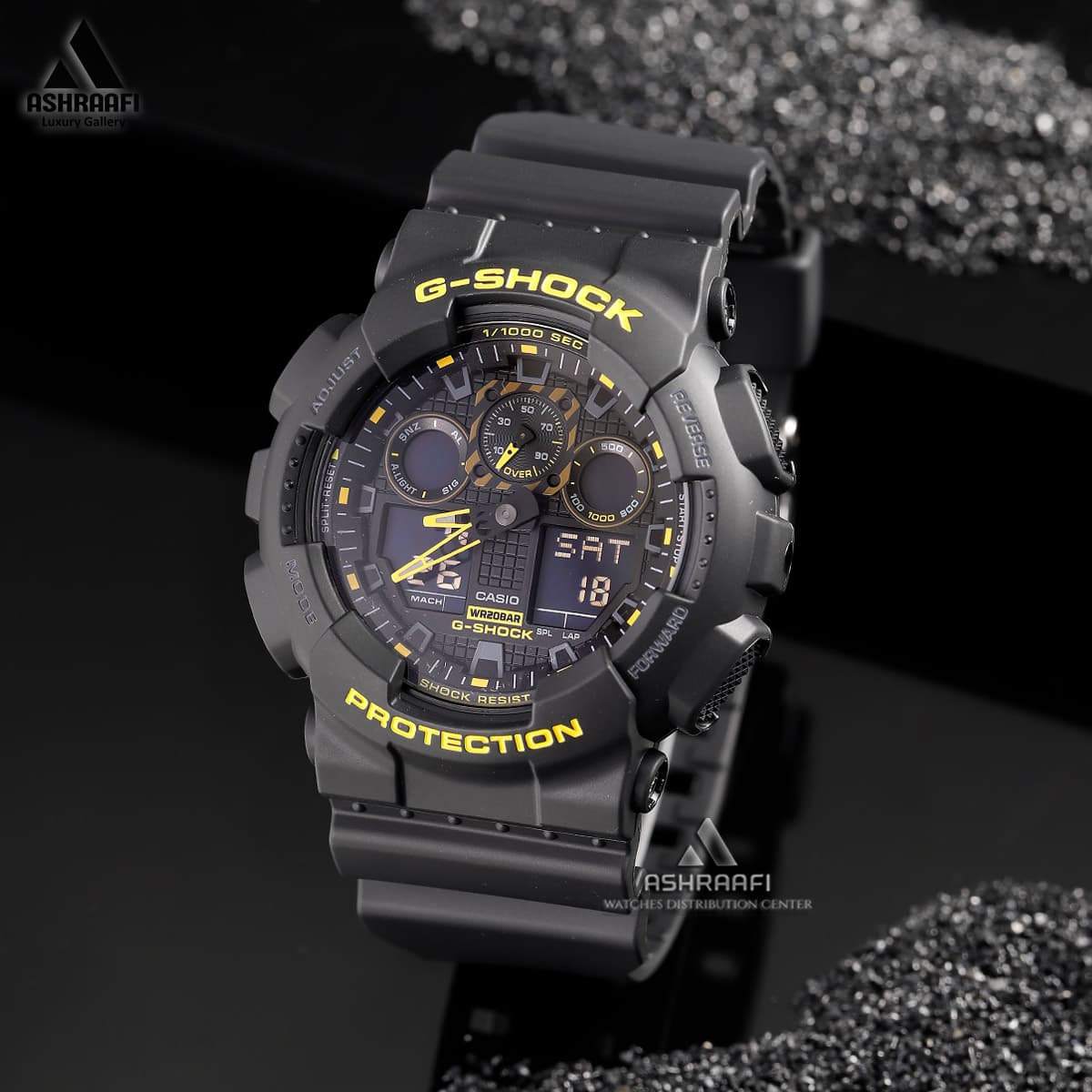 ساعت مردانه جیشاک Casio G-Shock GA-100CY-1A — تصویر ۲