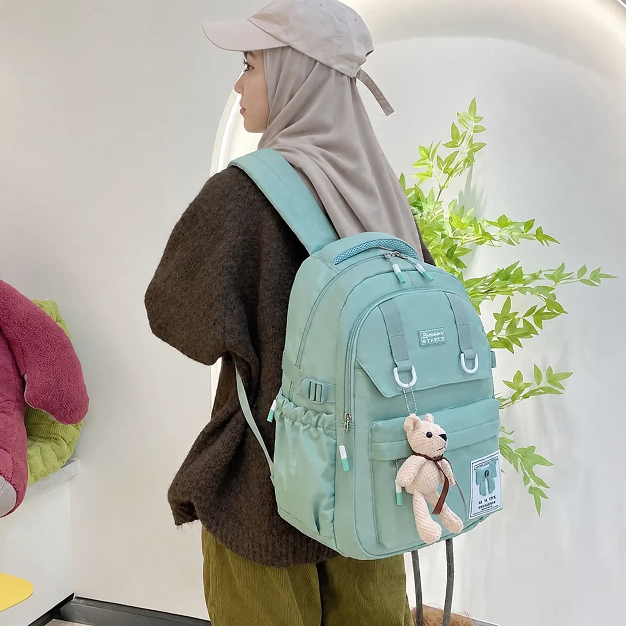 کوله پشتی خارجی QISEMAO مدل HS-2382 — تصویر ۳