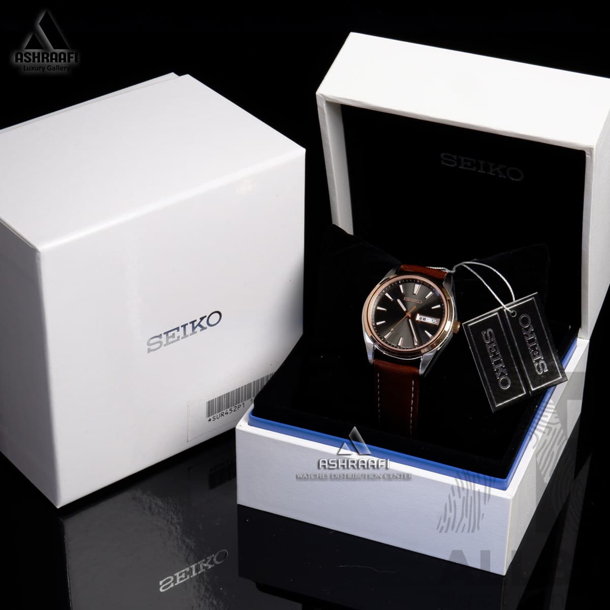ساعت سیکو بند چرمی Seiko SUR452P1 — تصویر ۲