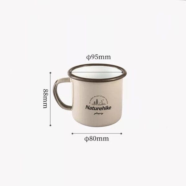ماگ سفری نیچرهایک مدل Enamel Cup — تصویر ۲