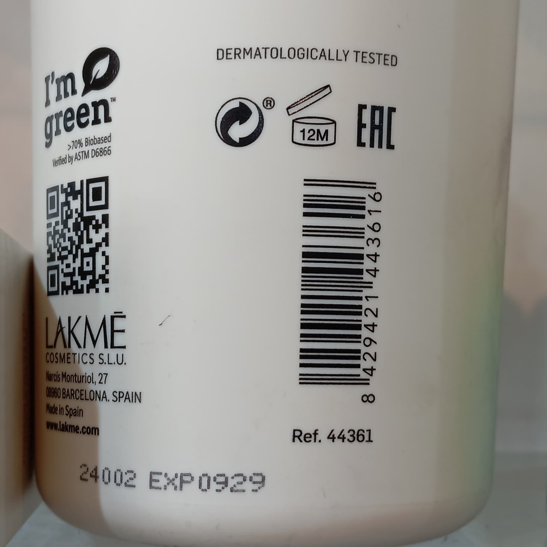 شامپو ضد ریزش و تقویتکننده لاکمه سری Scalp Care مدل VITAL — تصویر ۳