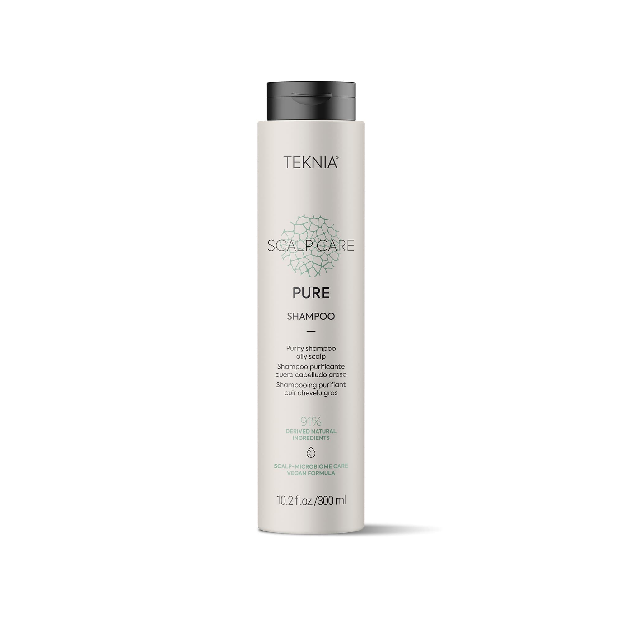 شامپو متعادل‌کننده چربی پوست سر لاکمه سری Scalp Care مدل PURE