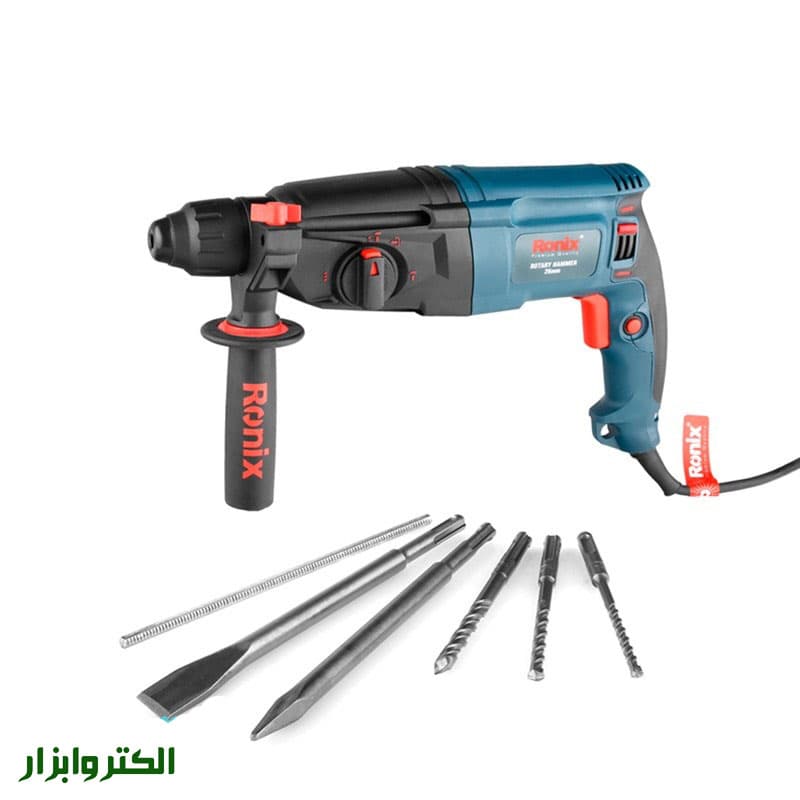 دریل بتن کن سه‌ حالته چکشی رونیکس مدل 2701