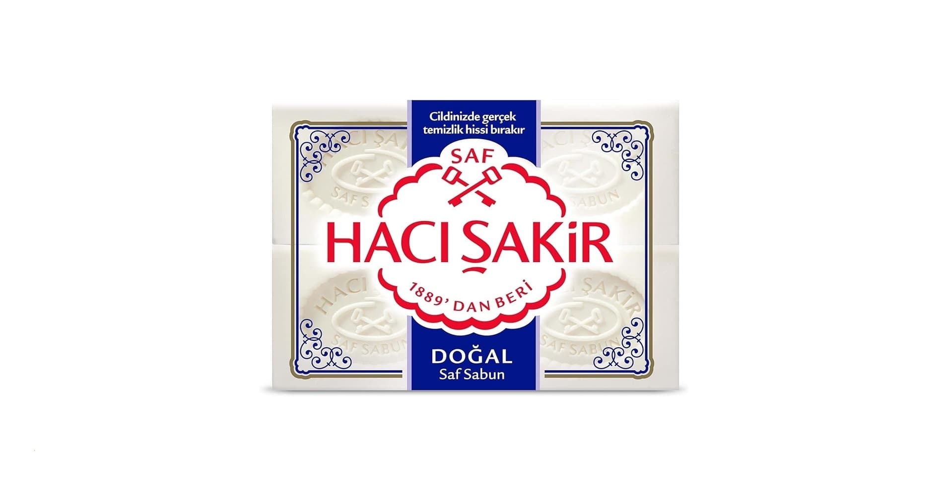 صابون حمام کتابی حاجی شاکر – بسته ۴ عددی ۶۰۰ گرمی