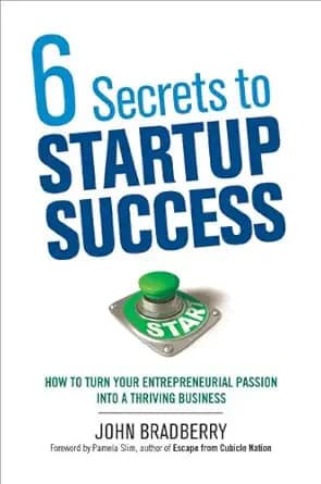 کتاب 6 Secrets to Startup Success (۶ راز موفقیت استارتاپ) نسخه انگلیسی PDF — تصویر ۲