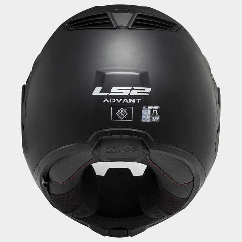 کلاه کاسکت فک متحرک LS2 Advant ff906 رنگ مشکی مات — تصویر ۵