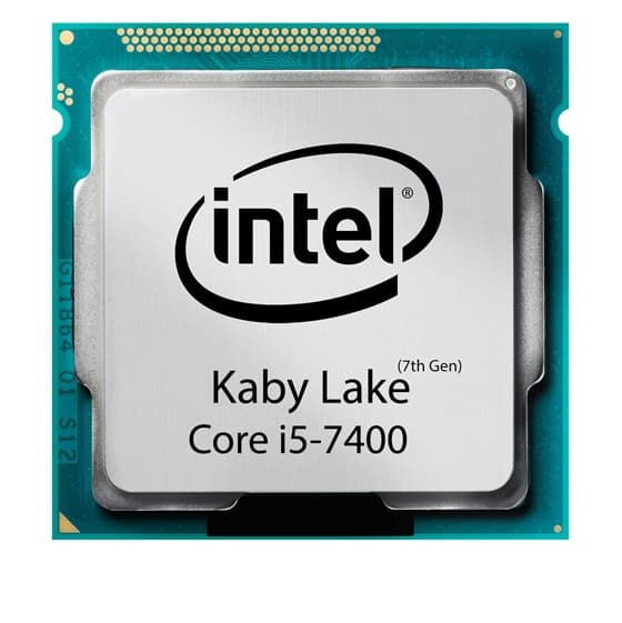 سی پی یو 2 هسته ای INTEL مدل Kaby-Lake-Core-i5-7400