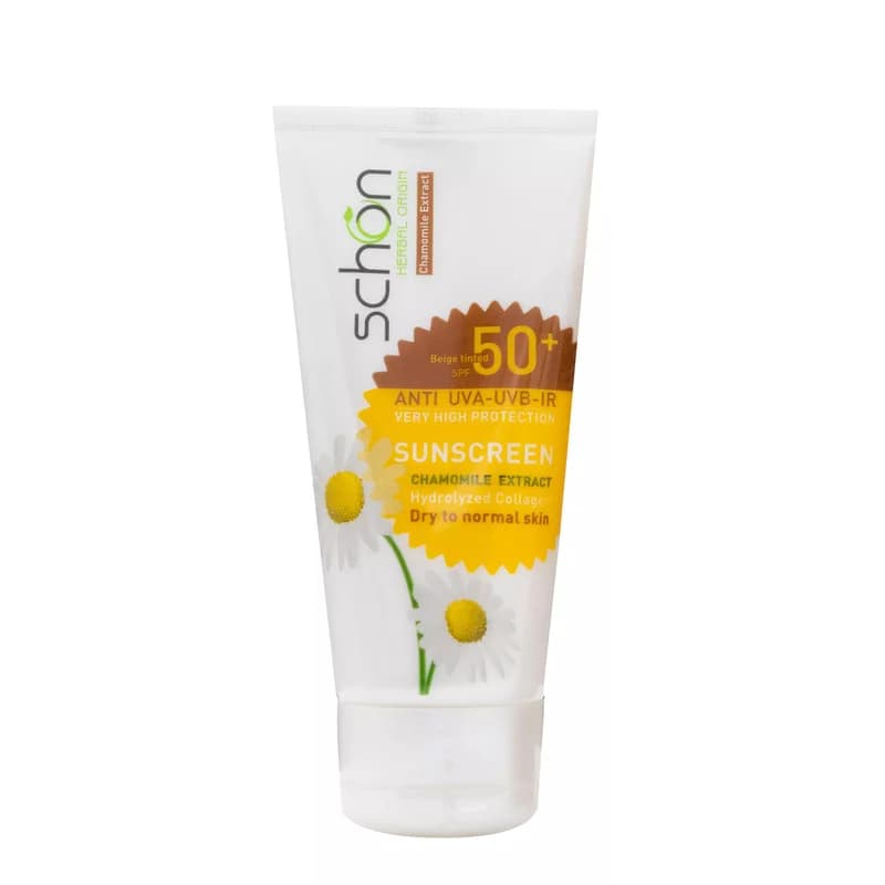 کرم ضدآفتاب شون با رنگ بژ +SPF50 — تصویر ۳