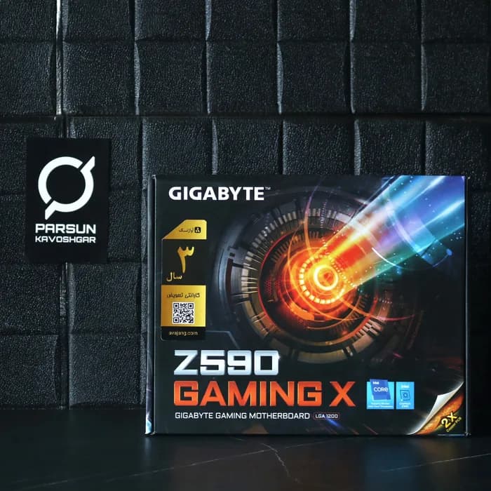 مادربرد گیگابایت Gigabyte Z590 GAMING X — تصویر ۲