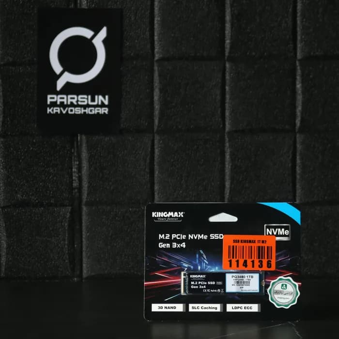 هارد SSD M2 یک ترابایت کینگ‌ مکس Kingmax PQ3480 — تصویر ۲