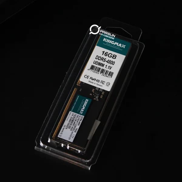 رم کامپیوتر 16 گیگ DDR5 4800 کینگ مکس Kingmax KM-LD5 — تصویر ۲