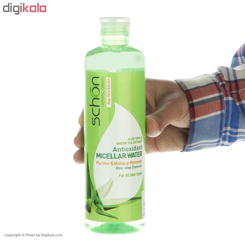 محلول پاک‌کننده شون مدل Antioxidant Micellar Water حجم 300 میلی‌لیتر — تصویر ۷