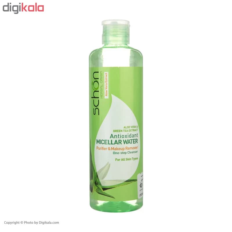 محلول پاک‌کننده شون مدل Antioxidant Micellar Water حجم 300 میلی‌لیتر — تصویر ۴