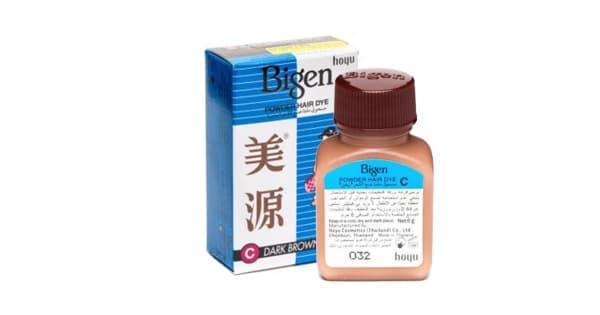 رنگ مو پودری بیگن شماره 56 وزن 6 گرم رنگ DARK BROWN — تصویر ۲
