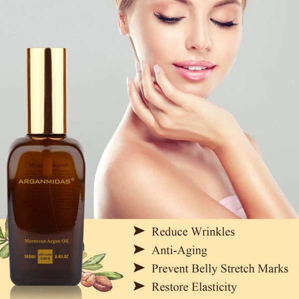 روغن آرگان آرگان میداس 100 میل ( تقویت کننده و ترمیم کننده مو ) — تصویر ۳