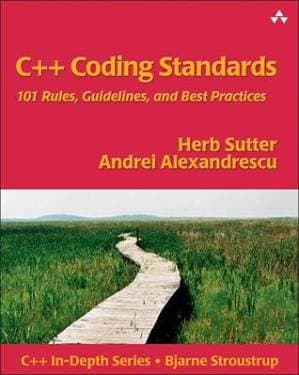 دانلود کتاب C++ coding standards: 101 rules, guidelines, and best practices