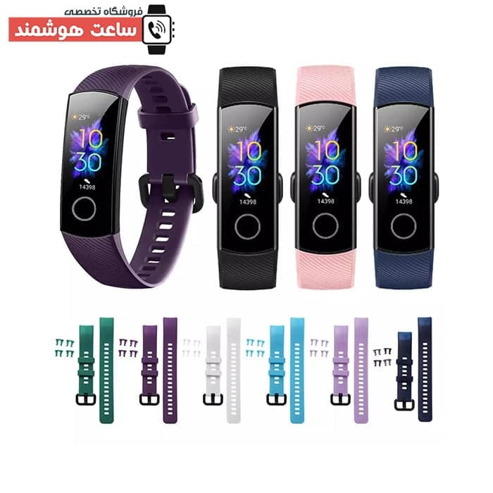بند سیلیکونی مچ بند هوشمند Honor Band 5 و Honor Band 4 — تصویر ۵