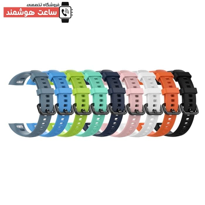 بند سیلیکونی مچ بند هوشمند Honor Band 5 و Honor Band 4 — تصویر ۴