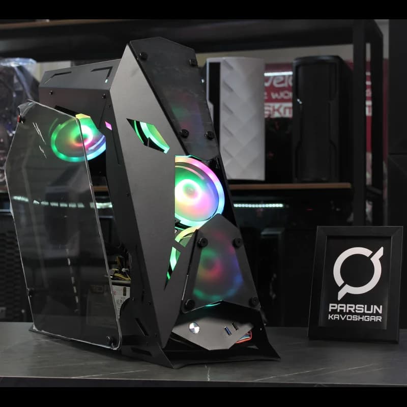 کیس گیمینگ مدل UFO 607 — تصویر ۳