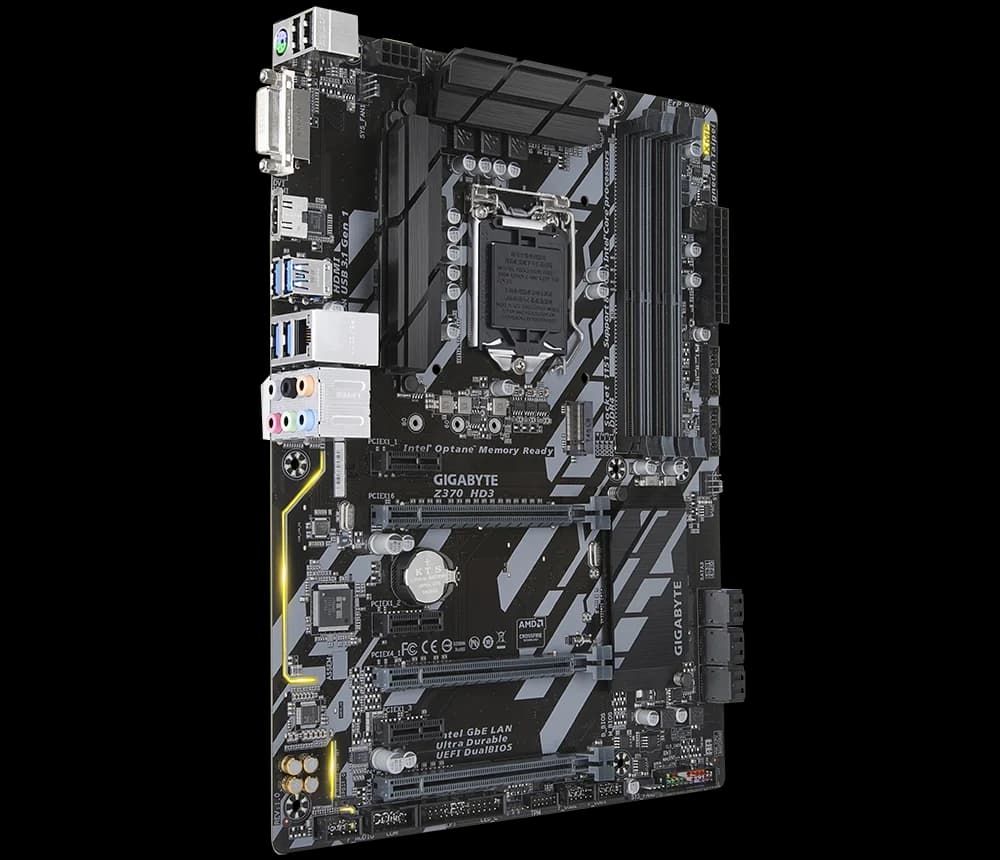 مادربرد گیگابایت Z370 HD3 rev 1.0 استوک — تصویر ۷