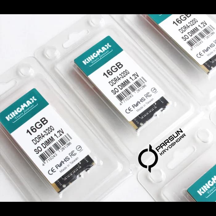 رم لپ تاپ 16 گیگ DDR4 3200 کینگ مکس — تصویر ۲