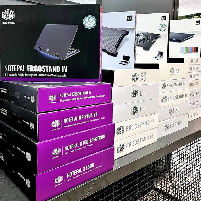کول پد کولر مستر Notepal Ergostand IV — تصویر ۲