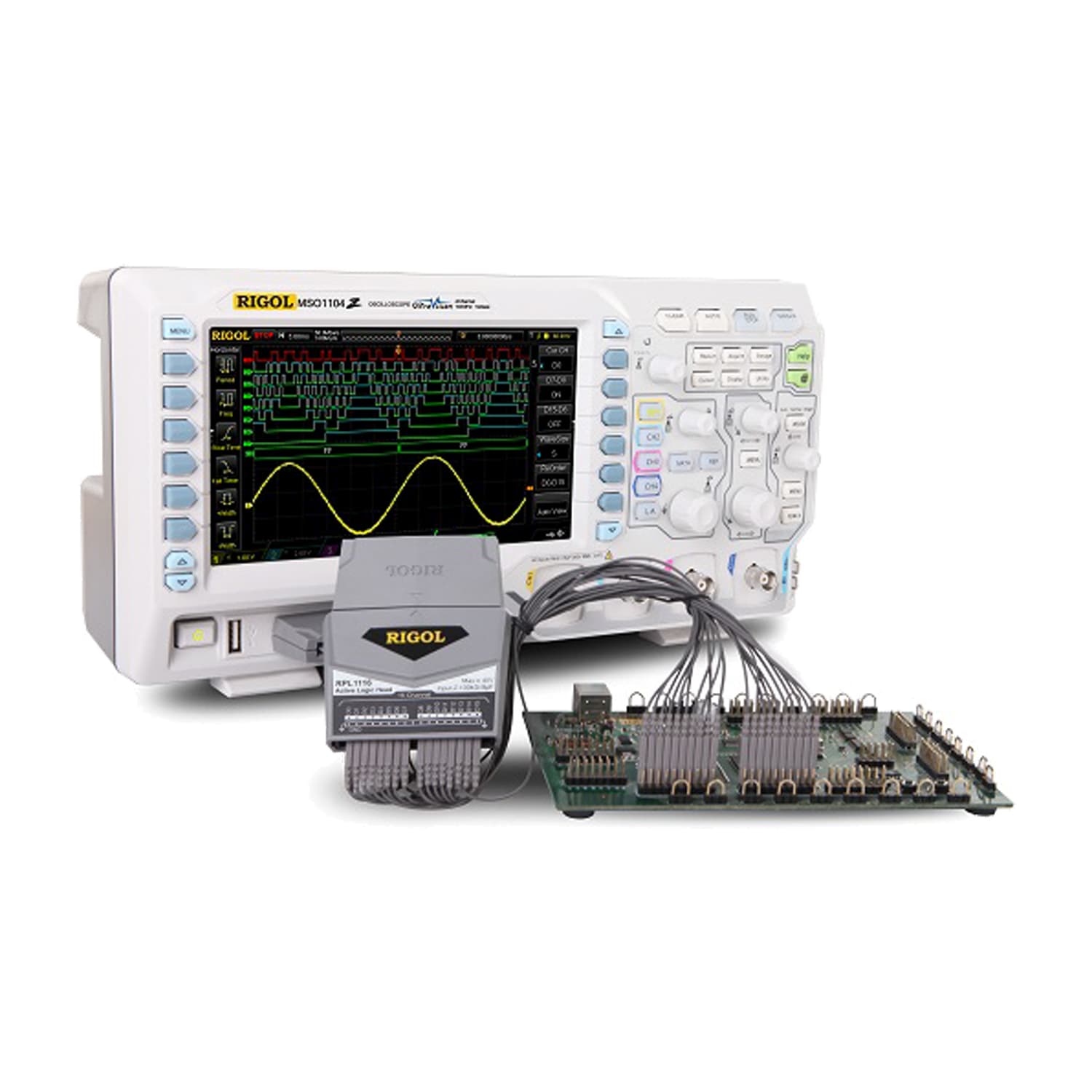 اسیلوسکوپ 100MHz چهار کاناله Rigol DS1104Z Plus — تصویر ۲