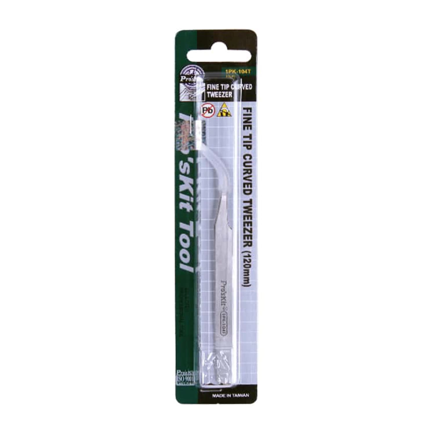پنس سرکج نوک تیز پروسکیت مدل ProsKit 1PK-104T — تصویر ۲