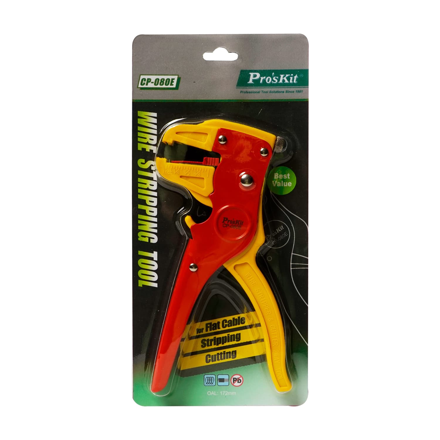 سیم لخت کن کلاغی پروسکیت مدل ProsKit CP-080E — تصویر ۲