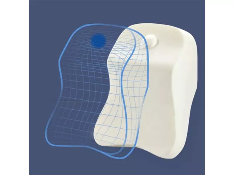 بالش طبی گردن شیائومی Xiaomi 8H TZ1 Foam Ergonomic Headrest (نسخه اورجینال ـ ارسال فوری) — تصویر ۴