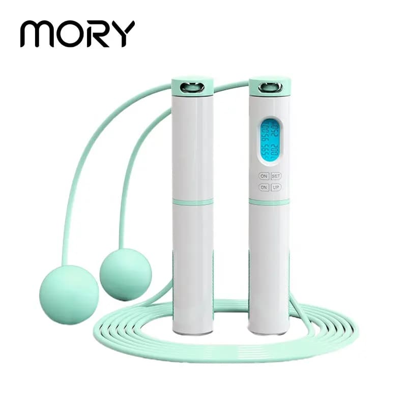 طناب ورزشی هوشمند مدل MORY-intelligent jump rope-j01 (اورجینال پلمپ ارسال فوری) — تصویر ۴
