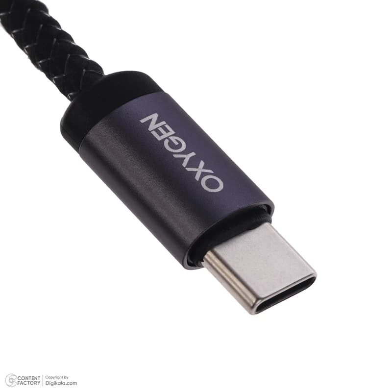 کابل شارژ USB-C اکسیژن طول 25 سانتی متر — تصویر ۳