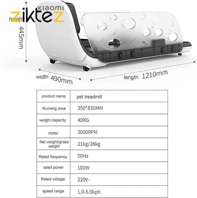 تردمیل سگ گربه شیائومی Xiaomi YESOUL Smart Pet Treadmill Q1 ( گلوبال اصلی پلمپ) — تصویر ۶