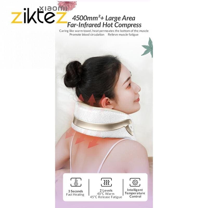 ماساژور گردن شیائومی مدل neck massage pillow-N03 (اورجینال پلمپ ارسال فوری) — تصویر ۲