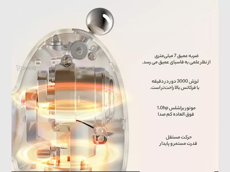 ماساژور تفنگی شیائومی مدل Xiaomi MG16 (اصل پلمپ ارسال فوری) — تصویر ۵