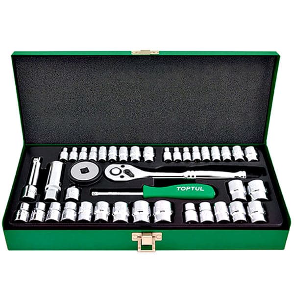 جعبه بکس 40 عددی 1/4 و 3/8 تاپ تول مدل GCAD4002