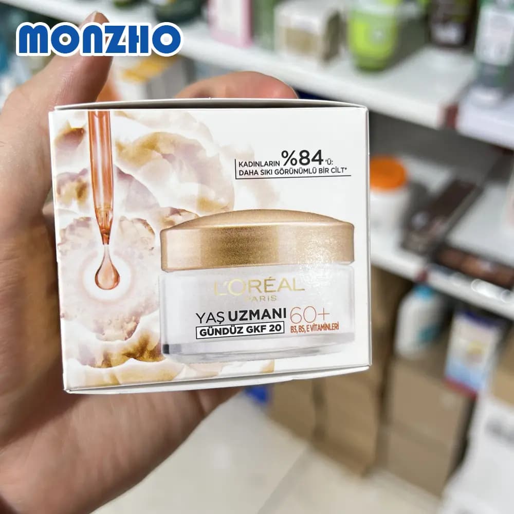 کرم روز ضد چروک لورال SPF20 مناسب بالای 60 سال حجم 50 میل — تصویر ۴