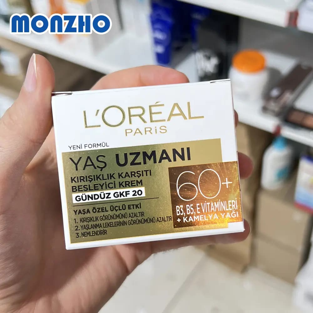 کرم روز ضد چروک لورال SPF20 مناسب بالای 60 سال حجم 50 میل — تصویر ۲