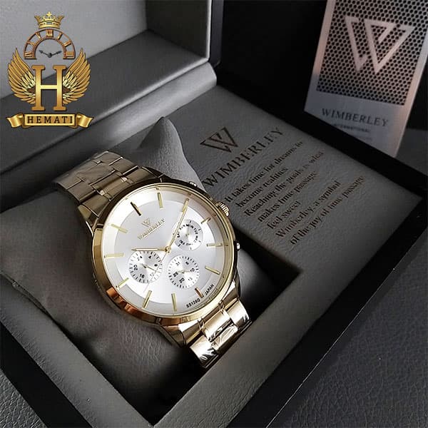ساعت مچی ست زنانه و مردانه ویمبرلی مدل WIMBERLEY WB-SS128-L — تصویر ۷