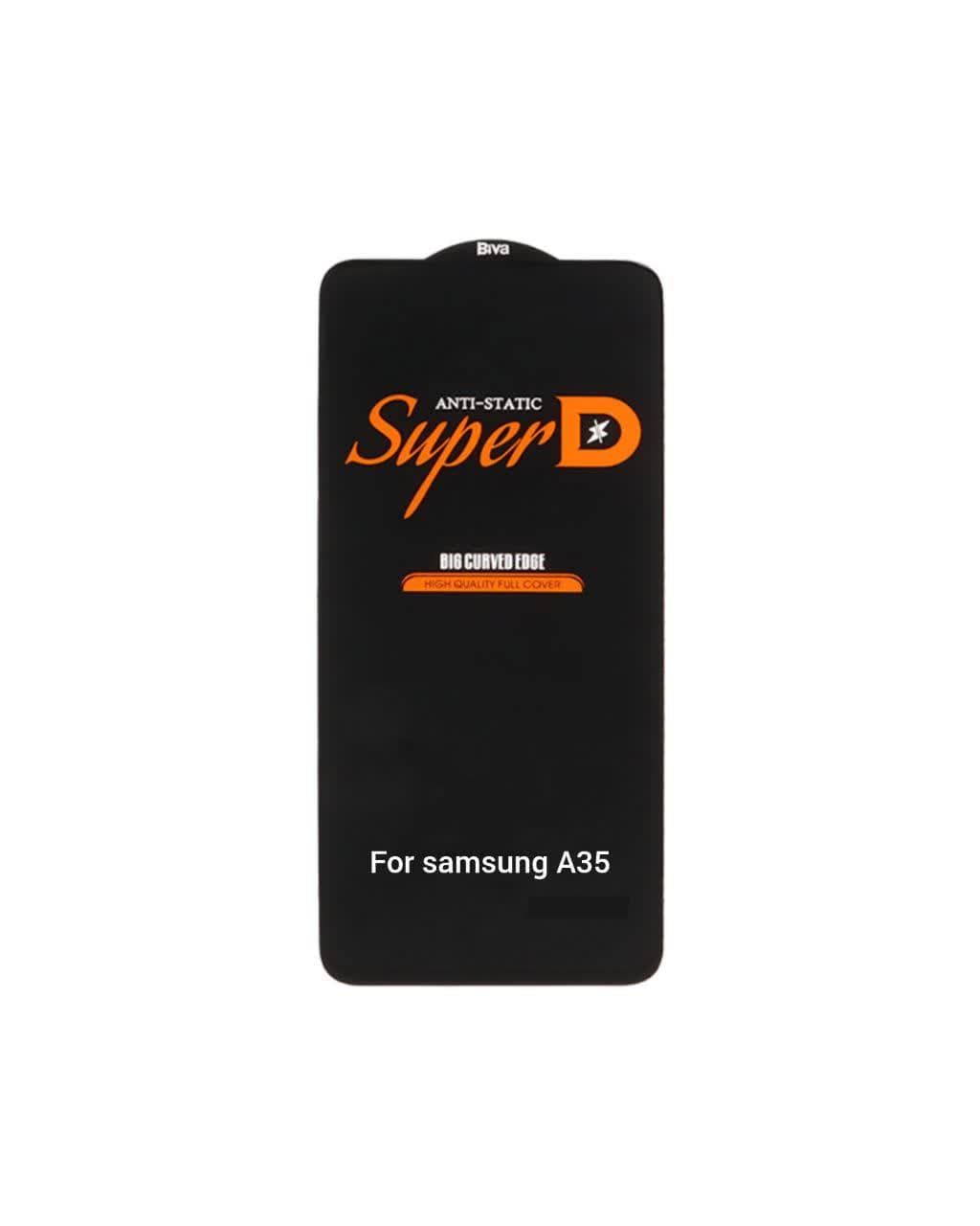محافظ صفحه نمایش مدل Super D مناسب برای گوشی موبایل سامسونگ A35
