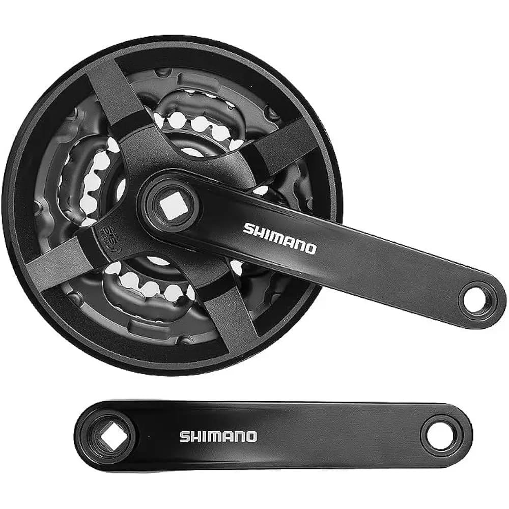 طبق قامه دوچرخه Shimano Tourney FC-TY301 42-34-24T
