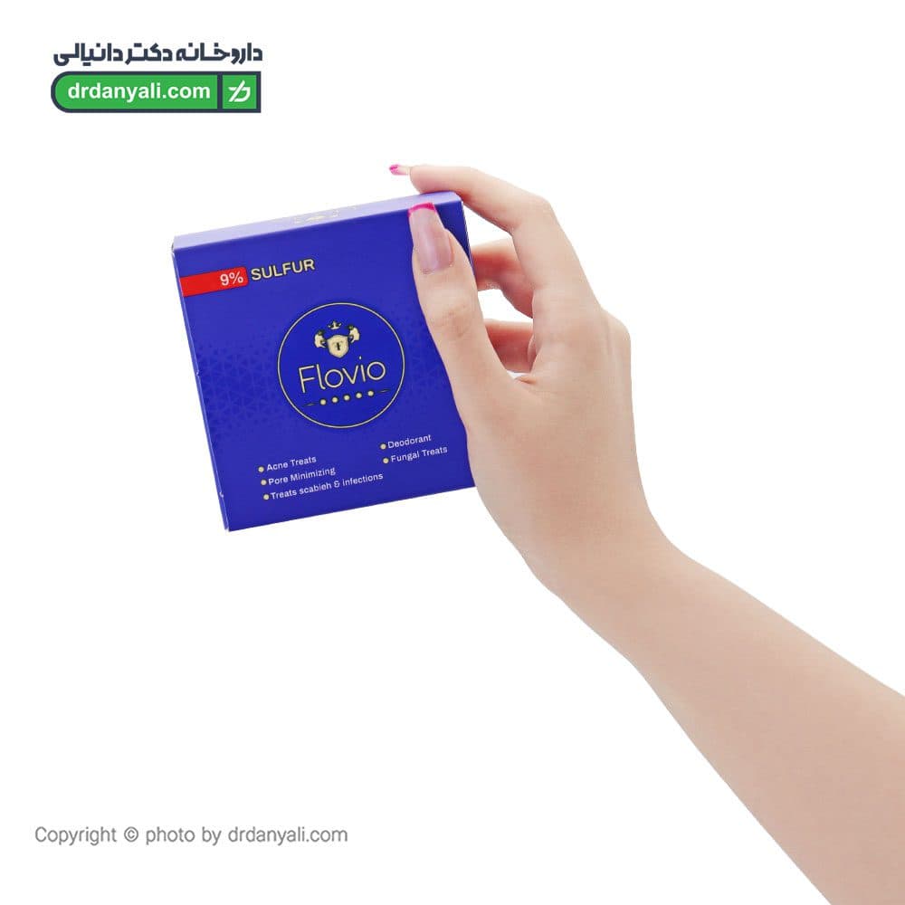 صابون سولفور فلویو (آنتی باکتریال) 110 گرم — تصویر ۲