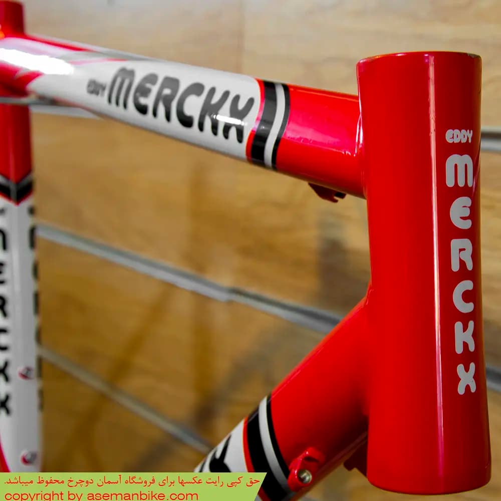 فریم دوچرخه Alloy Road Eddy Merckx ساخت بلژیک دست ساز 🚴‍♂️ — تصویر ۷